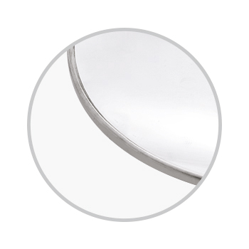 In stock C type tempered glass lid 26cm Universal size